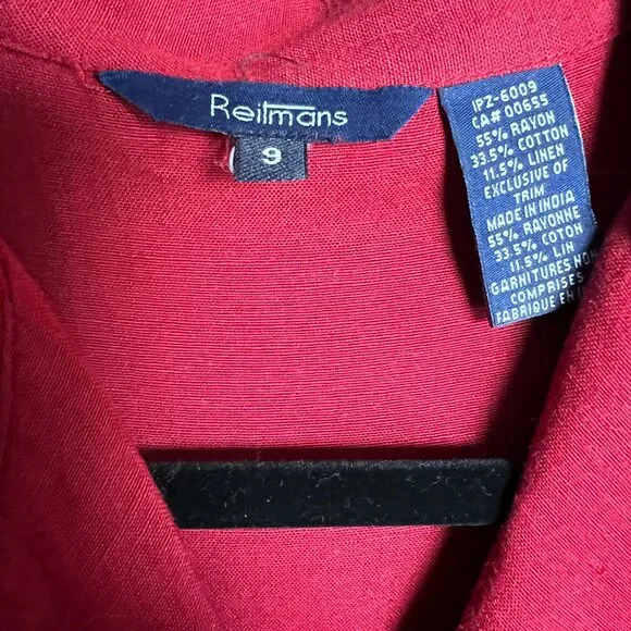 Vintage Linen Embroidered Midi Maxi Dress Cottagecore Floral Summer Sun 90s Y2K - Picture 5 of 7